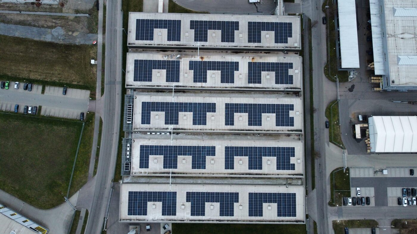 Rooftop installation — Germany