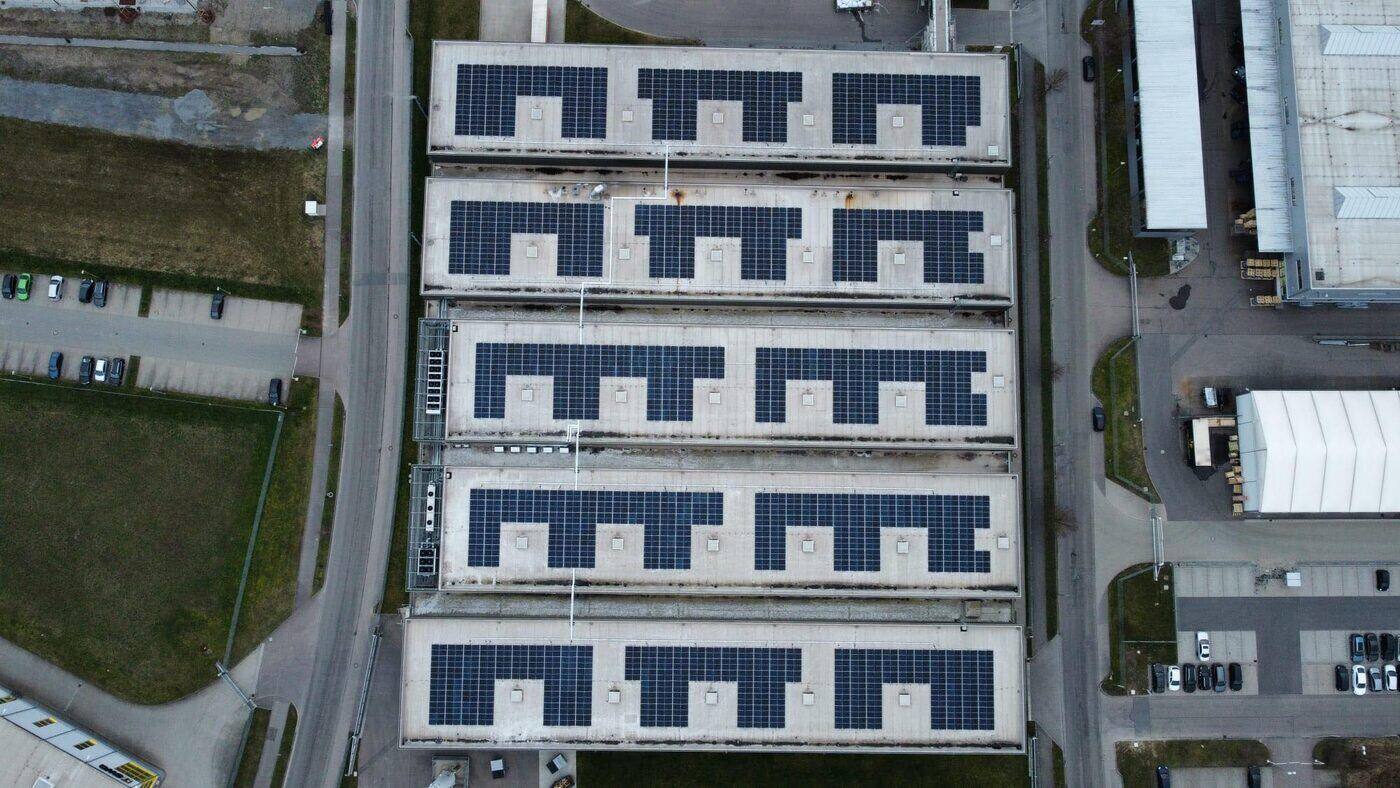 Rooftop installation — Germany